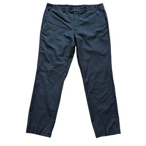 Lauren Ralph Lauren Men's Dress Pants Gray Size 36x30 Wool Stretch Business